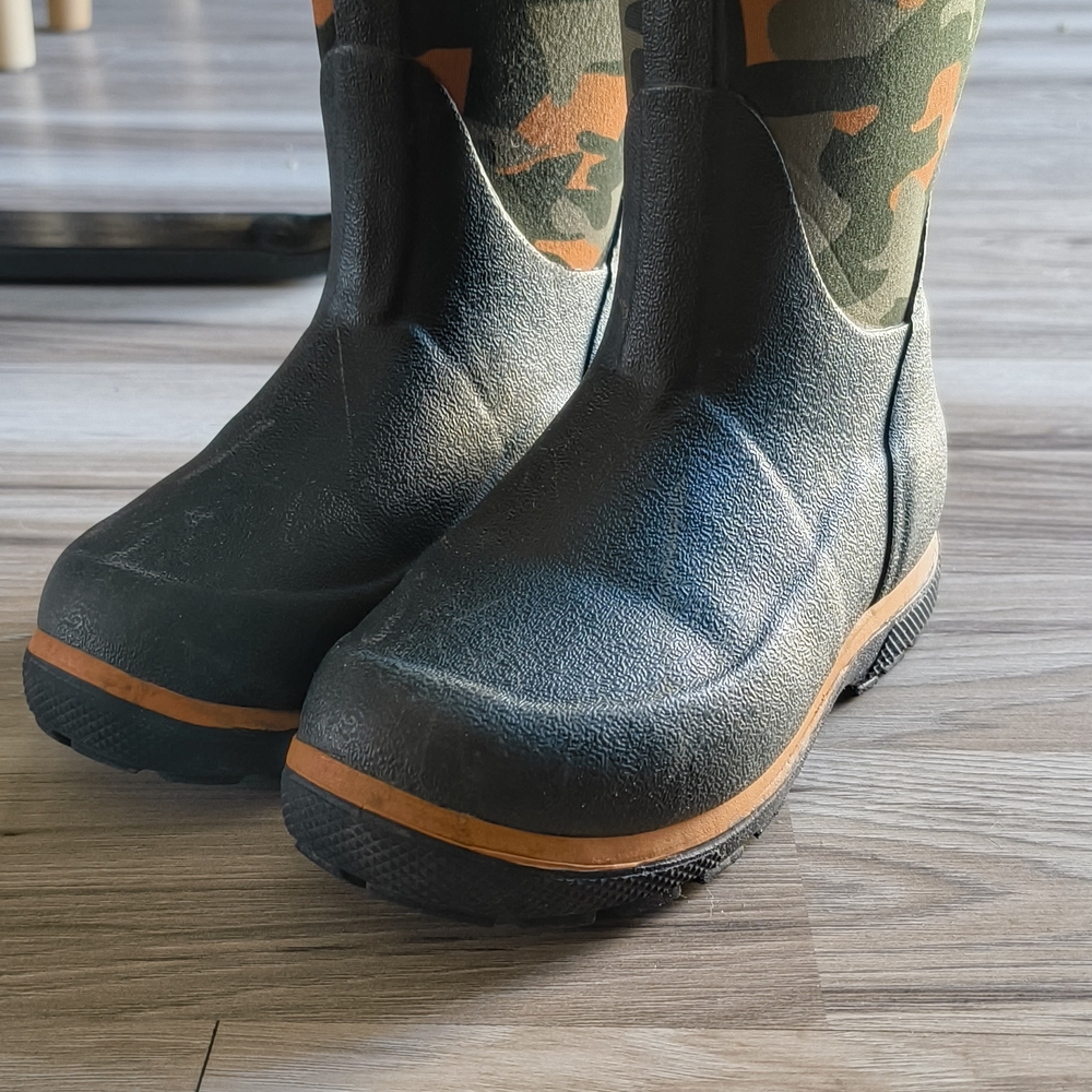 Kids Camouflage Rain Boots